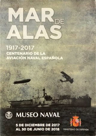 Museo Naval Cartel de la Exposición Mar de Alas