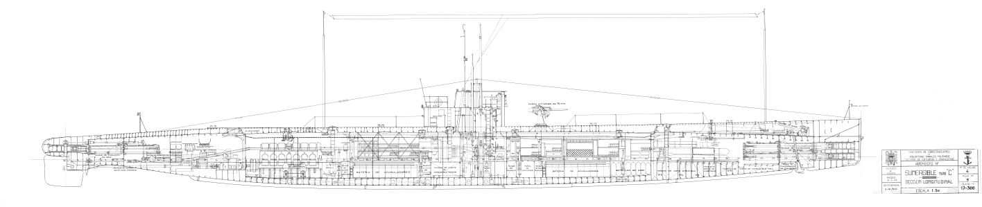 Plano submarino C